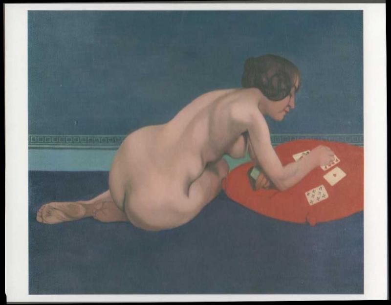 F.Vallotton "Nude with Patience Playing Cards"-1912. (2007г., Швейцария)